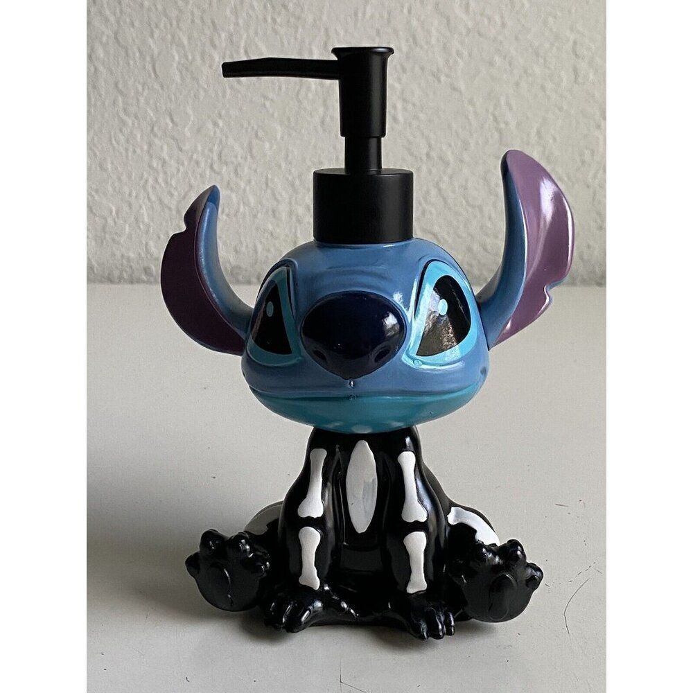 Disney Lilo & Stitch Halloween‎ Skeleton Soap Lotion Dispenser NEW